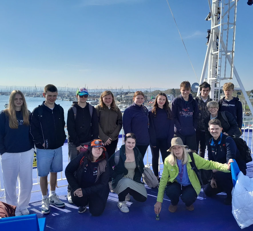 New Forest Young Carers trip on ferry News